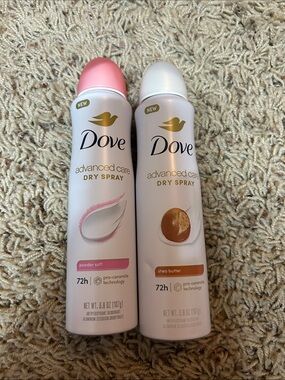 Dove Advanced Care Dry Spray Antiperspirant - Powder Soft & Shea Butter